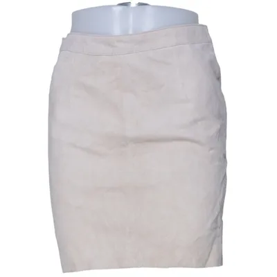 Leather skirt (Beige) from Vero Moda Leather, Polyester
