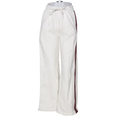 Pantalon de survêtement (Blanc, Rouge) de Tu Coton, Polyester