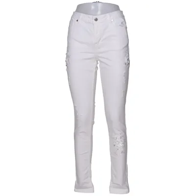 Jean (Blanc) de Anne Fontaine Coton, Élasthane, Polyester