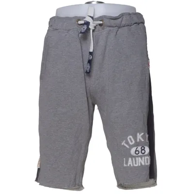 Freizeitshorts (Grau, Blau) von Tokyo Laundry Baumwolle, Polyester