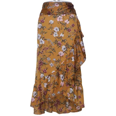 Jupe portefeuille (Marron, Multicolore) de Twist & Tango Polyester recyclé