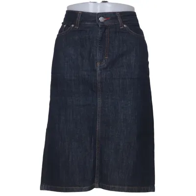 Spijkerrok (Blauw) van Tommy Hilfiger Katoen, Elastaan