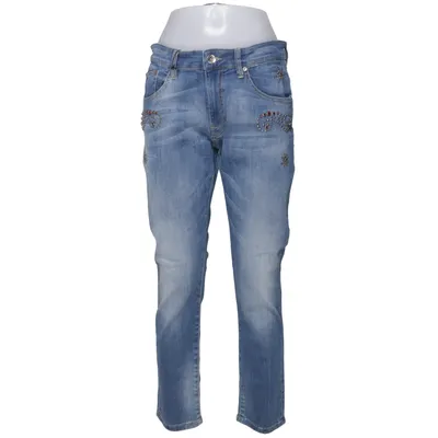 Spijkerbroek (Blauw) van Raoer Katoen, Elastaan