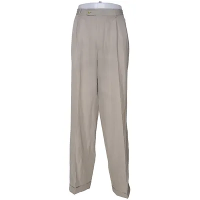 Jakkesætsbukser (Beige) fra Hugo Boss Uld