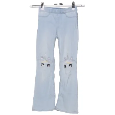 Jegging (Blauw) van H&M Katoen, Polyester, Elastaan