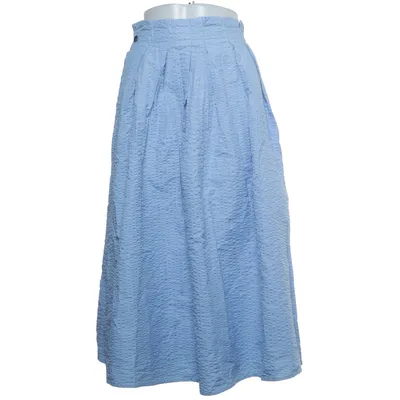 Jupe longue (Bleu) de Lindex Coton, Polyester