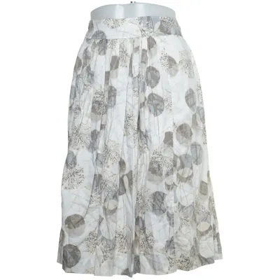 Kjol (Vit, Grå, Flerfärgad) från Gardeur Bomull, Elastan