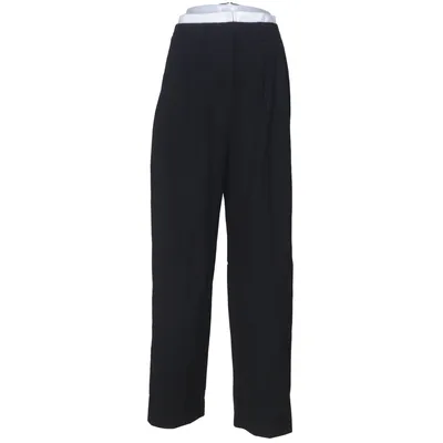 Palazzohose (Schwarz) von Oak+ Fort Elasthan, Recyceltes Polyester, Viskose