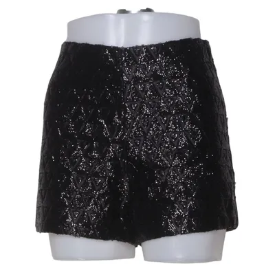 Shorts (Black) from Edith & Ella Acetate, Polyester
