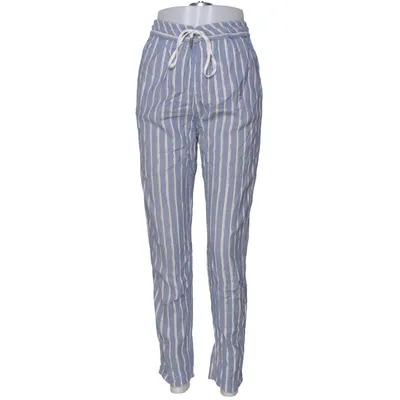 Pyjama broek (Blauw, Wit) van Munthe Linnen, Metallvezel, Viscose