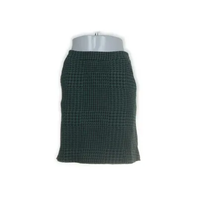 Kjol (Grön, Svart) från Majestic Filatures Bomull, Merinoull