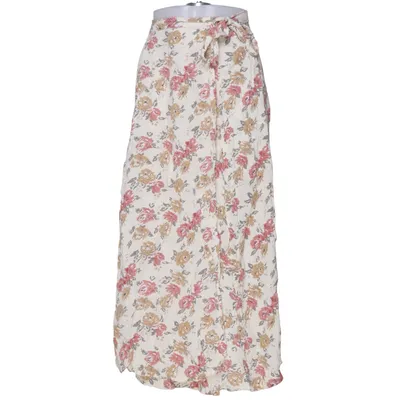 Wikkelrok (Wit, Roze, Bruin) van Lindex Viscose