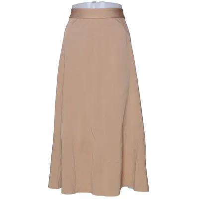 Maxi skirt (Beige) from Marc Cain Elastane, Polyamide