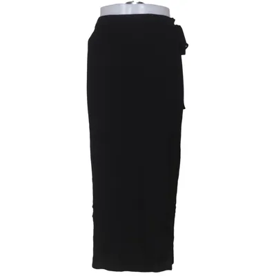 Jupe portefeuille (Noir) de Santosh Coton