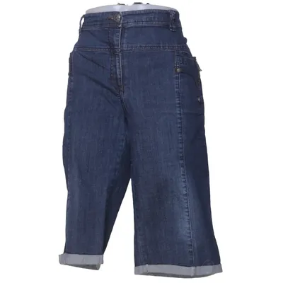 Denim shorts (Blauw) van Tredy Katoen, Elastaan