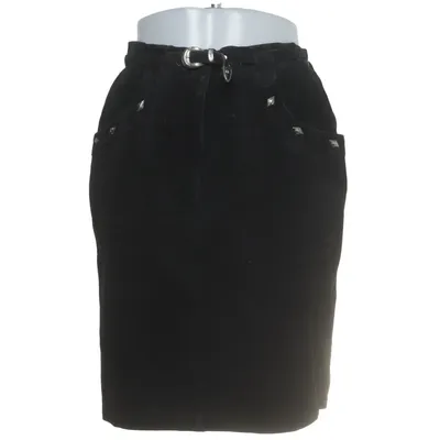 Jupe en cuir (Noir) de Bagatelle Cuir, Viscose