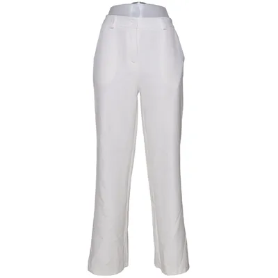 Palazzo broek (Wit) van Lily Rose Elastaan, Polyester