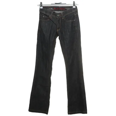 Jeans (Black) from Blaumax Cotton, Elastane
