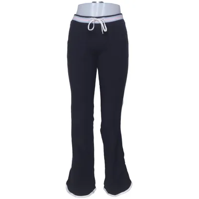 Pantalon de survêtement (Noir, Blanc) de Athletic Coton, Élasthane