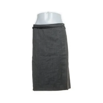 Jupe crayon (Gris) de Marina Rinaldi Élasthane, Polyamide, Laine