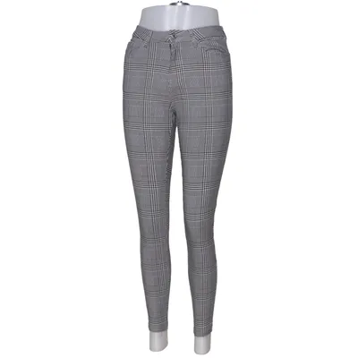 Pants (Black, White) from Miss Anna Cotton, Elastane, Polyester