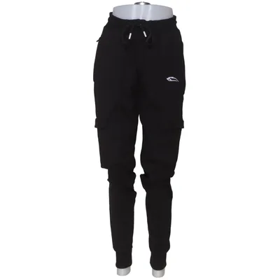 Pantalon cargo (Noir) de Smilodox Coton, Élasthane, Polyester