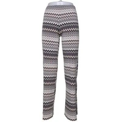 Palazzobukser (Sort, Grå, Beige) fra E7 Paris Elastan, Polyester