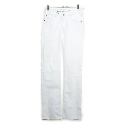Jeans (JP LOW STRAIGHT WHITE) von Never Denim Baumwolle, Lyocell