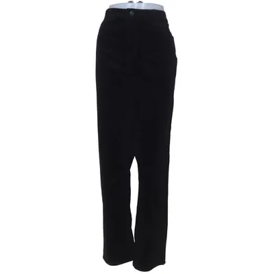 Corduroy broek (Zwart) van Talbots Katoen, Elastaan