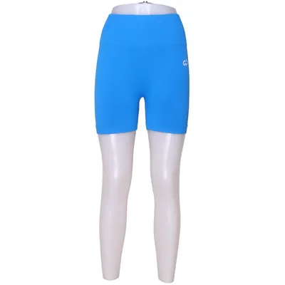Compressieshorts (Blauw) van GlutesPop Elastaan, Polyamide