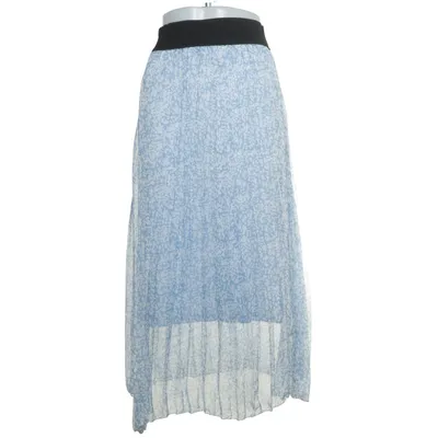 Långkjol (Blå, Vit) från Flair Polyester, Viskos