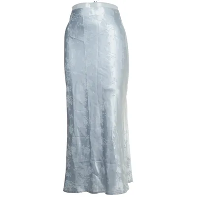 Långkjol (Blå) från Bik Bok Elastan, Polyester