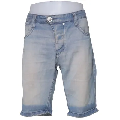 Denim shorts (Blauw) van Humör Katoen