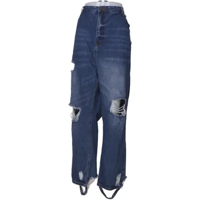 Jeans (Blue) from Boohoo Blue Cotton, Polyester