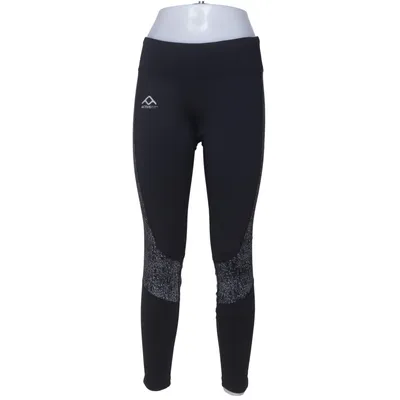 Sports tights (Black, Silver) from Active Fit Elastane, Polyester