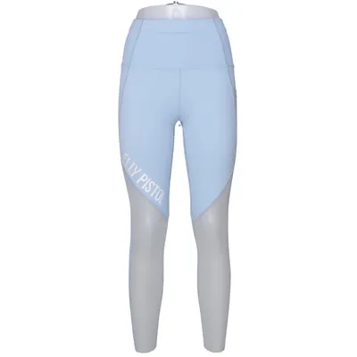 Træningsleggings (Blå, Grå) fra Elly Pistol Elastan, Polyester