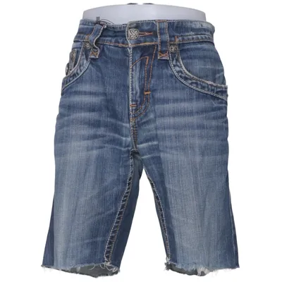 Denim shorts (Anthony) van Rock Revival Katoen