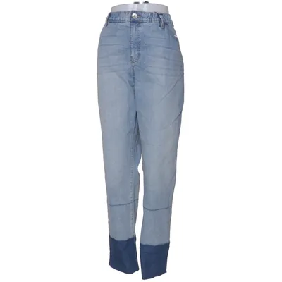 Spijkerbroek (Blauw, Meerkleurig) van Studio Untold Katoen, Elastaan, Polyester