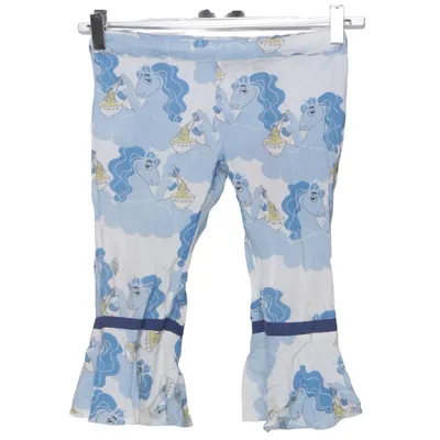 Pyjama broek (Blauw, Wit) van Mini Rodini Organisch katoen