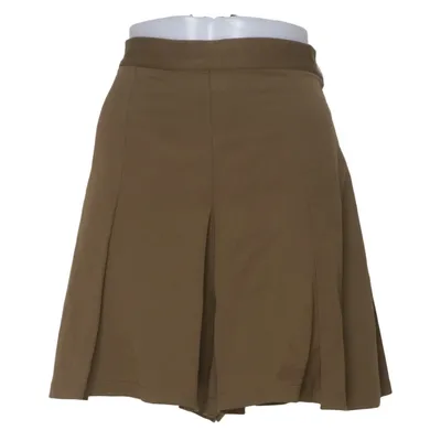 Skort (Brown) from The House of Foxy Elastane, Polyester, Viscose