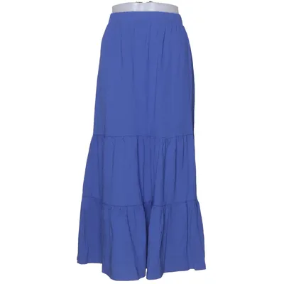Maxi skirt (Blue) from ONLY Carmakoma Organic cotton