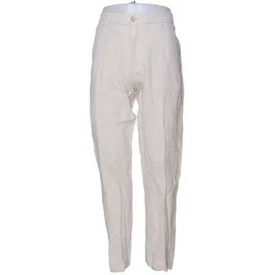 Broek (Beige) van Selected Homme Linnen, Gerecycled katoen