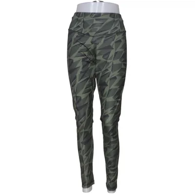 Sports tights (Green, Black) from Aprico Polyester, Elastane