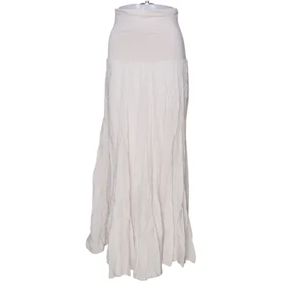 Maxi nederdel (Beige) fra Marta Bomuld, Elastan, Viscose