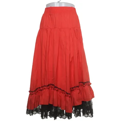 Jupe (Rouge, Noir) de Western Collection Coton, Polyester