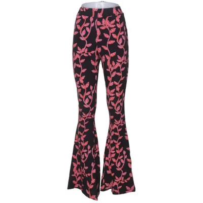 Pants (Black, Pink) from Stieglitz Elastane, Viscose