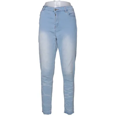 Jeans (Blå) från The Denim Edit Bomull, Elastan, Polyester