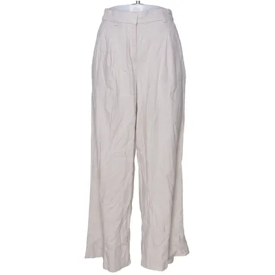 Palazzo pants (Beige) from H&M Linen, Polyester, Viscose