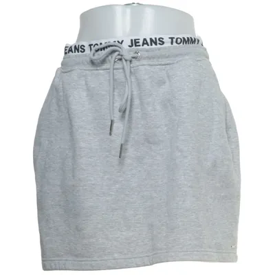 Nederdel (Grå) fra Tommy Hilfiger Jeans Bomuld, Polyamid, Polyester