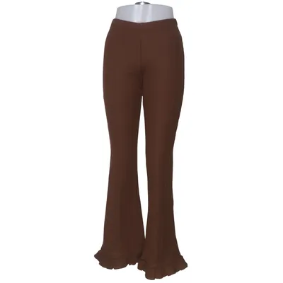 Pantalon (Marron) de Divided by H&M Coton, Élasthane, Polyester